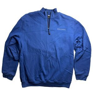 Dkny Jeans Blue Long Sleeve Sweatshirt Unisex Adult Men's Size XL VTG Crewneck